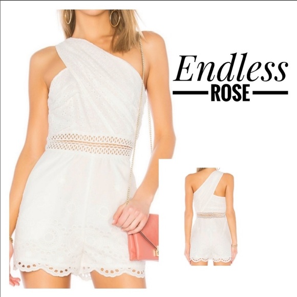 Endless Rose Pants - Endless Rose Eyelet Romper